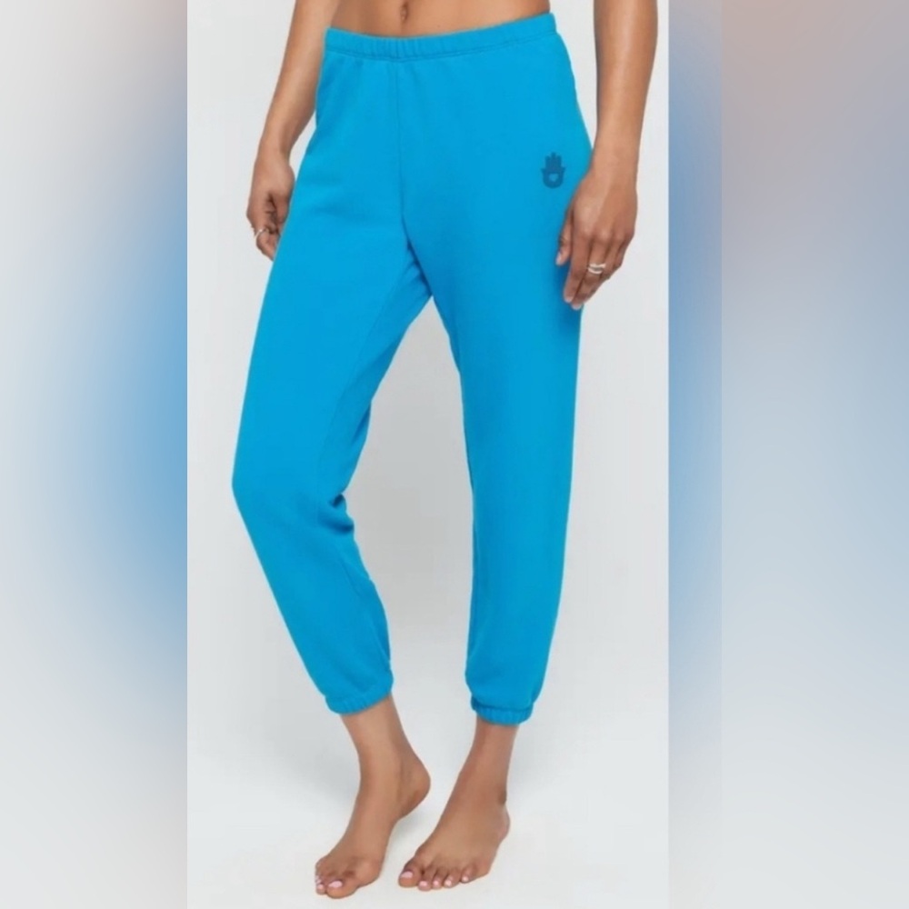 SET Spiritual Gangster Vibrant Blue Jogger ! 
Both pieces included in price